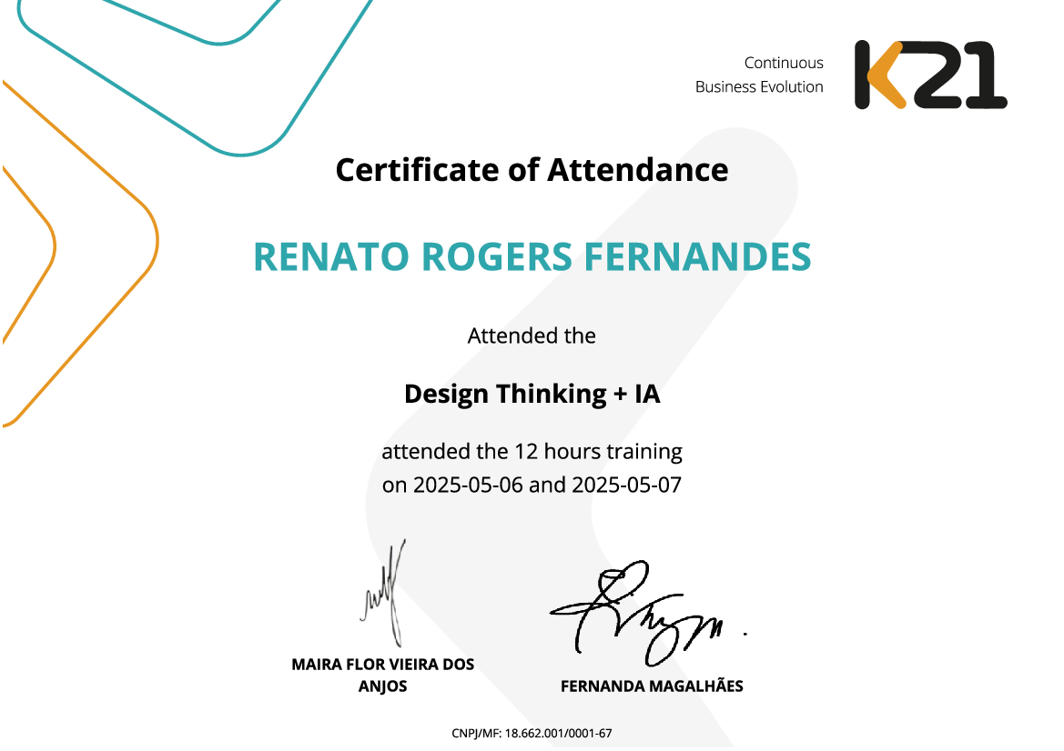Certificado K21